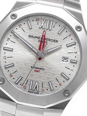 Baume & Mercier Riviera GMT M0A10658 Date Silver Dial Automatic Men's_973367